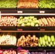 大型蔬果超市室内装修效果图