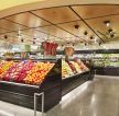 蔬果超市室内吊顶装修效果图片