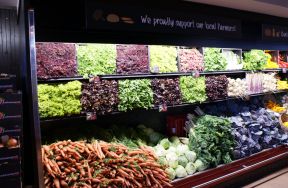 大型蔬果超市室内装修效果图片