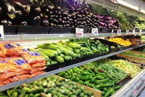 蔬果超市室内装修效果图片欣赏