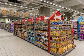 超市装饰设计图片 超市货架