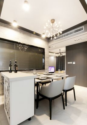 室內現(xiàn)代簡約風格 餐廳燈具效果圖