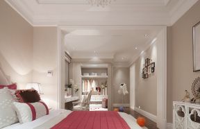 最新90后女生卧室欧式家装风格装修效果图片