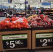 水果超市货架陈列装修效果图