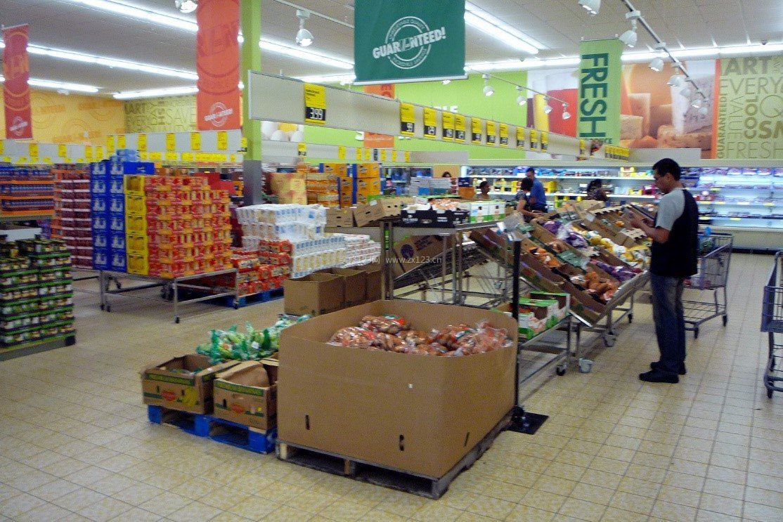 超市货架装修设计图片鉴赏