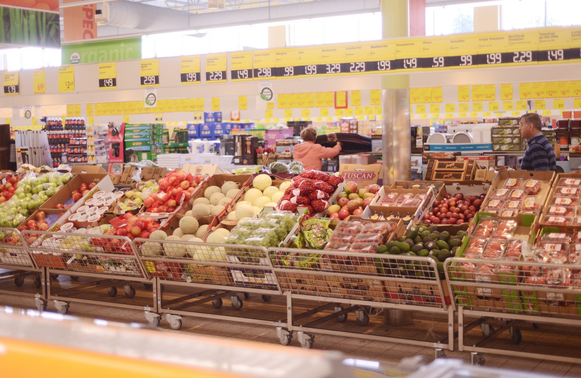 超市水果超市装修装饰效果图片鉴赏