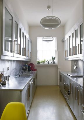 小厨房设计效果图 石膏板吊顶
