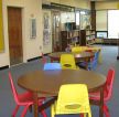 现代简约幼儿园教室布置装修效果图片大全