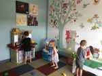 现代简约幼儿园墙绘装修效果图 