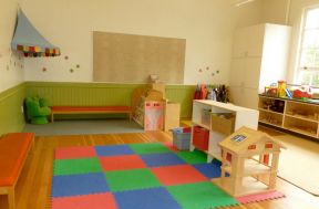 幼儿园地板装修效果图 现代幼儿园设计效果图
