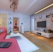 现代家装小户型客厅沙发设计效果图