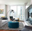 现代别墅小户型客厅沙发设计效果图