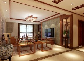 客廳設(shè)計(jì)效果圖 鏡面背景墻裝修效果圖片