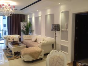 小户型客厅沙发 现代欧式风格