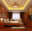 中式风格家居卧室台灯装修效果图片