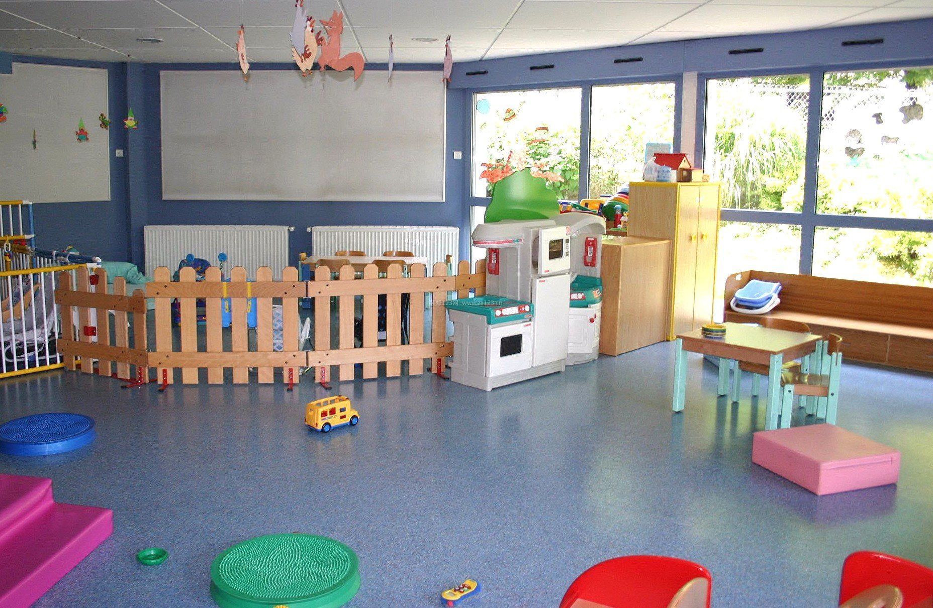 幼儿园建筑地板装修效果图大全