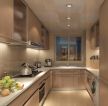 现代小户型家装厨房橱柜颜色效果图