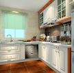 小厨房橱柜颜色装修图片