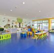 现代地中海风格幼儿园墙面布置图片 
