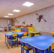 最新现代风格幼儿园墙面布置图片 