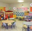 简单幼儿园教室墙面布置装修图片