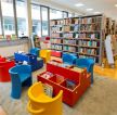 豪华幼儿园儿童图书馆装修图片