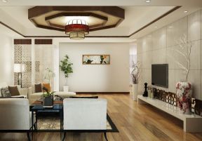 新中式客廳電視背景墻 中式室內(nèi)設(shè)計