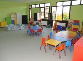 幼儿园建筑效果图 教室布置图片