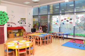 幼兒園墻面布置圖片 現(xiàn)代簡(jiǎn)約幼兒園裝修效果圖