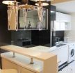 现代家居120平米开放式厨房装修效果图片