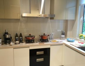 120平米开放式厨房 现代风格装修