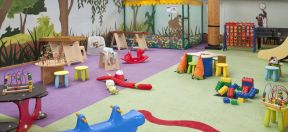 幼儿园中班环境布置 室内装饰设计效果图