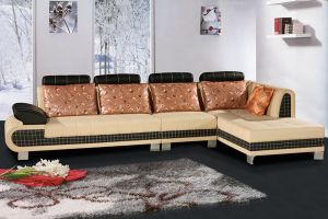 美式复古皮沙发
