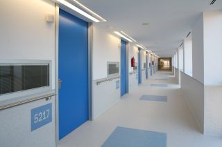 医院走廊装修效果图片