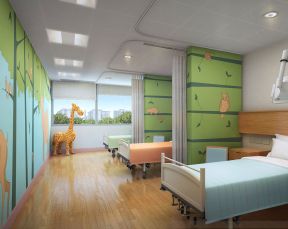 儿童医院背景图片 简约美式装修风格