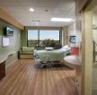 现代温馨田园风格医院卧室室内背景图片 