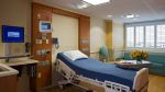 医院单人病房卧室室内背景效果图片