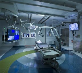 医院手术室装修设计 地板装修效果图片