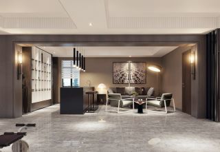 室内设计现代简约风格家庭休闲区装修效果图片