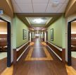 现代混搭风格医院装修效果图之走廊 