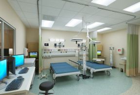 现代医院病房法狮龙集成吊顶装修效果图片