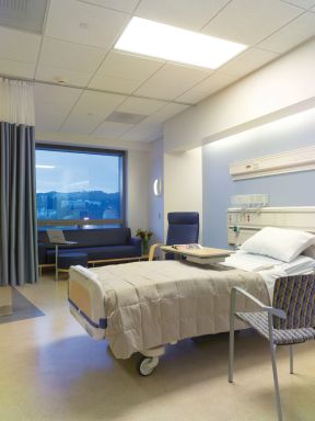 医院窗帘设计 最新现代医院装修效果图