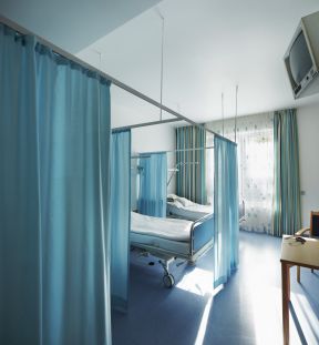 医院窗帘设计 现代医院装修效果图集锦