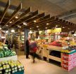 欧美超市室内吊顶装饰装修设计效果图 