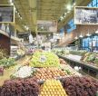 现代蔬菜超市室内装修效果图