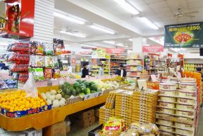 国外蔬菜超市室内装修效果图片