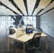 现代办公室风格吊顶设计装修效果图片