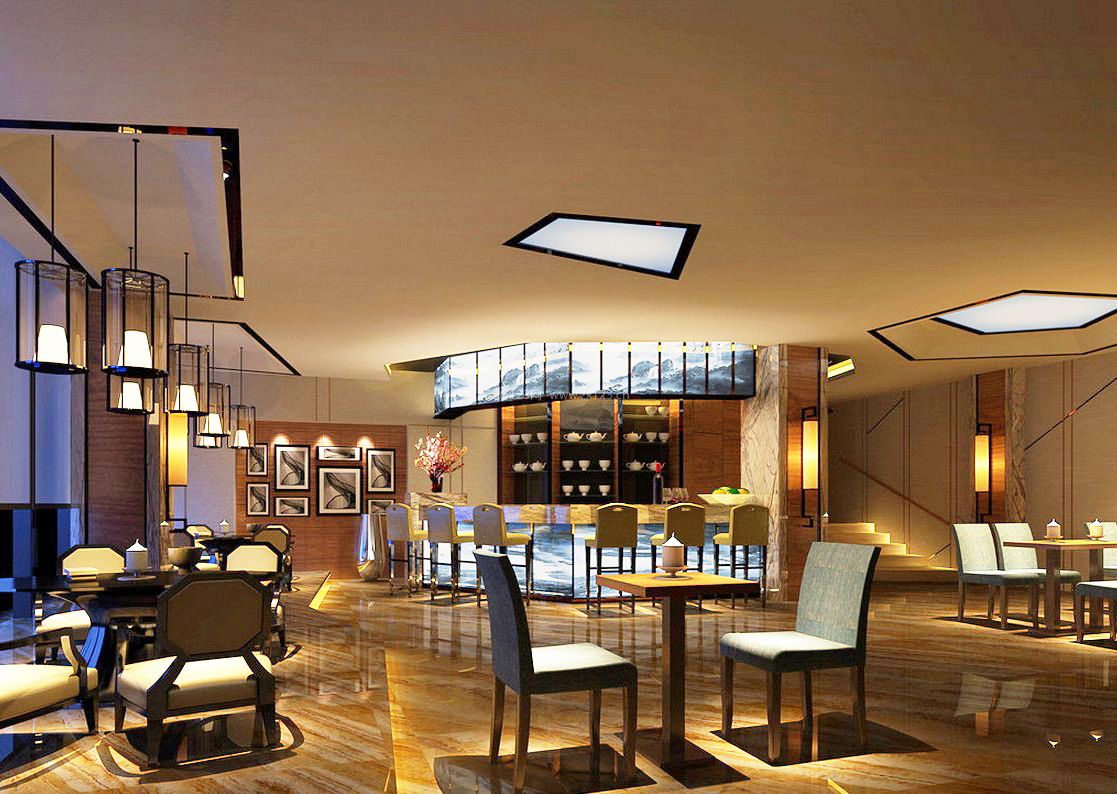 大型简单酒吧最新室内装修设计案例图片