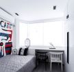 简约50平米小户型设计男生卧室装修效果图片