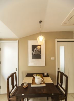 小型餐廳裝修圖 簡約中式裝修效果圖